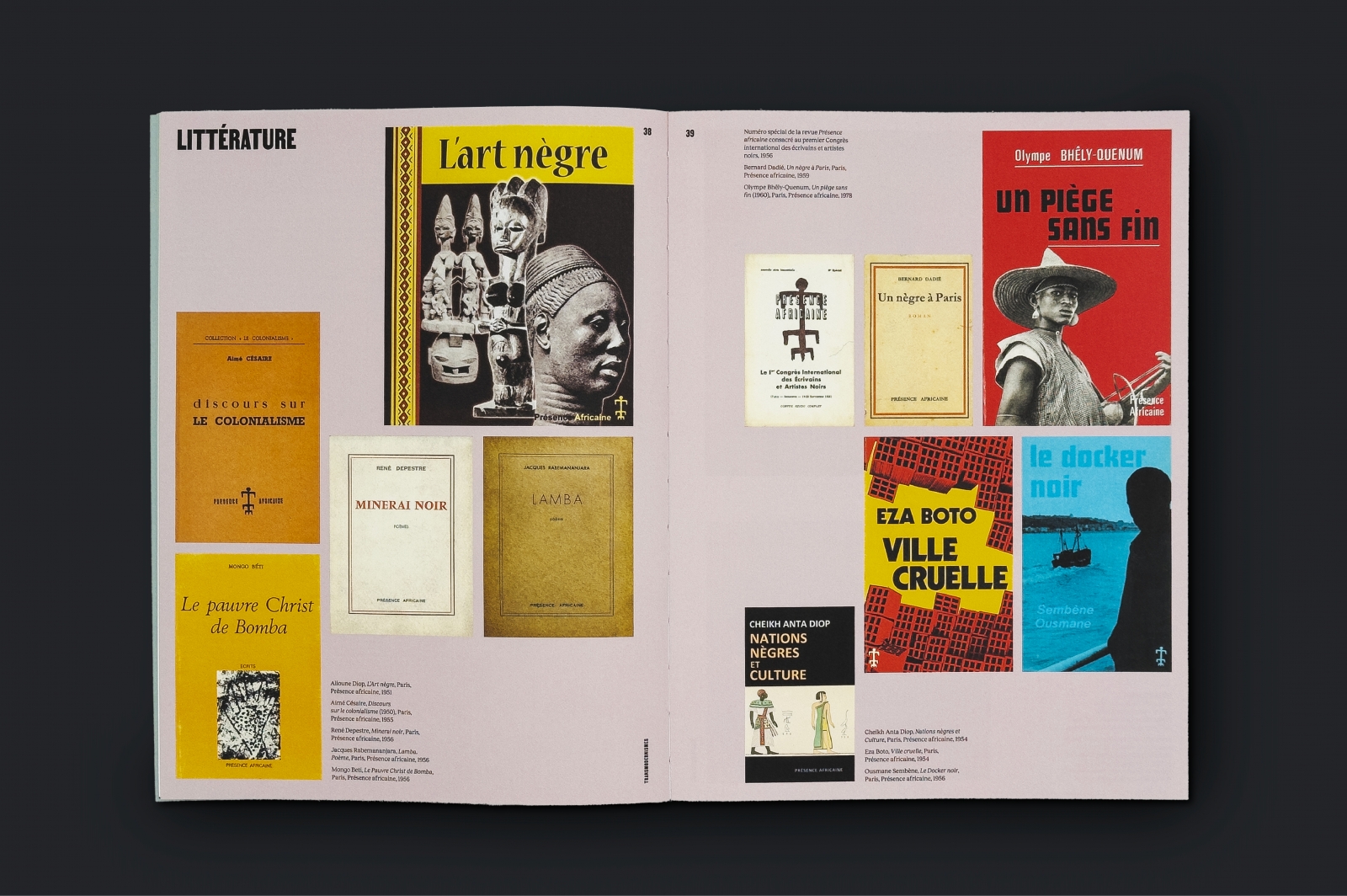 Paris Noir, Circulations artistiques et luttes anticoloniales, 1950-2000